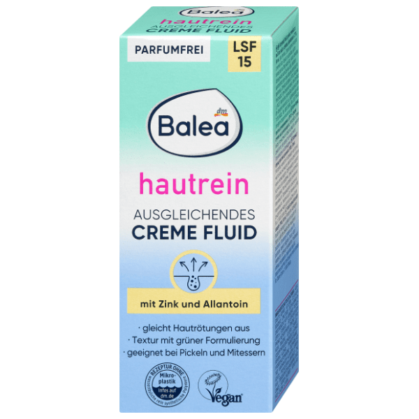 BALEA Hautrein fluid krema za lice SPF15 50ml