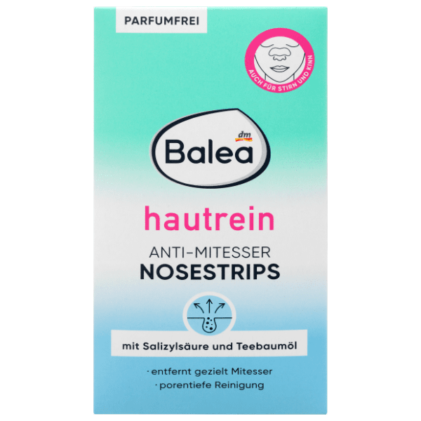BALEA Hautrein trakice za nos protiv mitisera 3kom