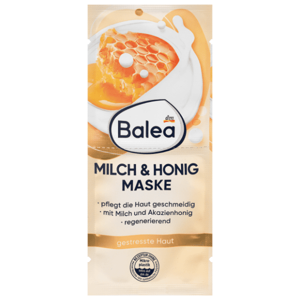 BALEA maska za lice med i mleko 2x8ml