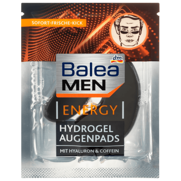 BALEA MEN Enrgy hydrogel jastučići za područje oko očiju 2kom