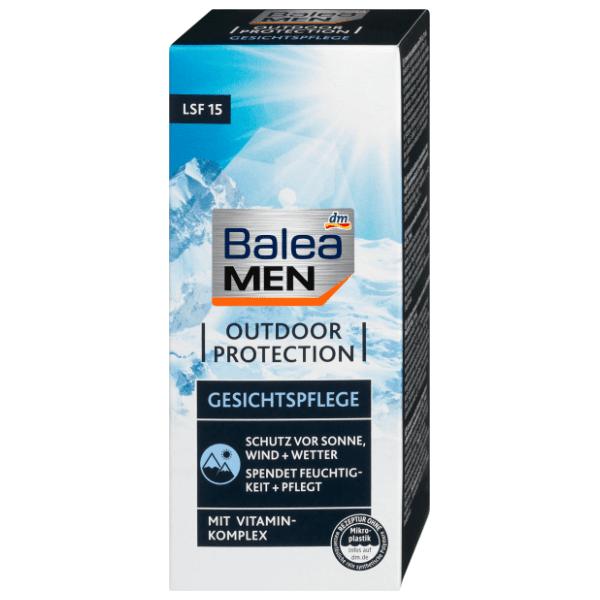 BALEA MEN Outdoor protection krema za lice SPF15 75ml