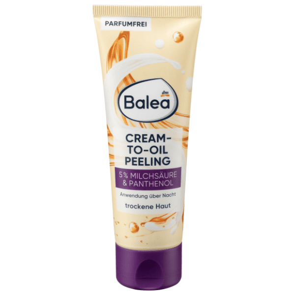 BALEA piling za suvu kožu lica cream to oil 75ml
