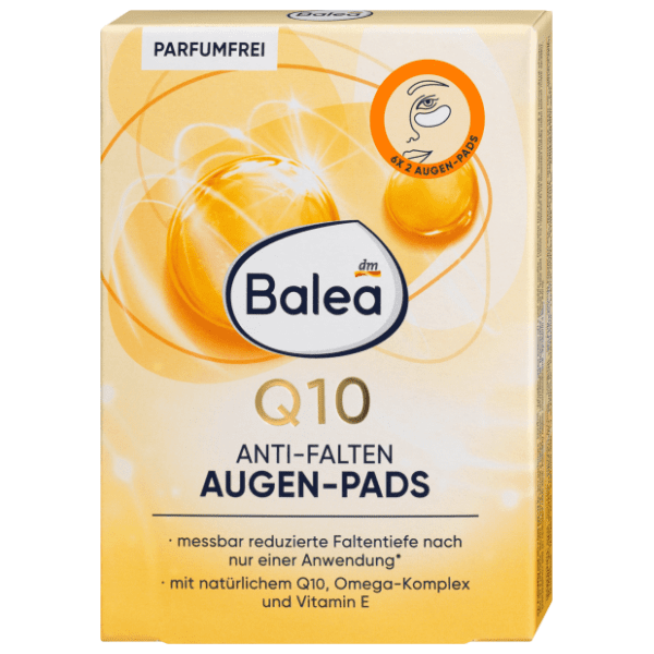 BALEA Q10 kozmetički jastučići za predeo oko očIju 12kom