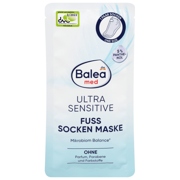 BALEA MED Ultra sensitive maska za stopala čarape 2kom