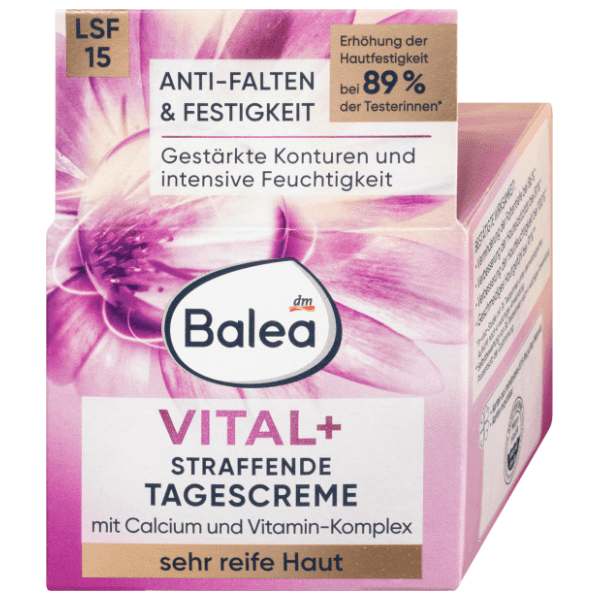 BALEA Vital+ dnevna krema za lice SPF15 50ml