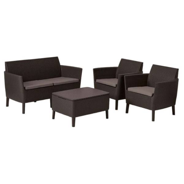 Baštenski set KETER Salemo CU 258966 braon