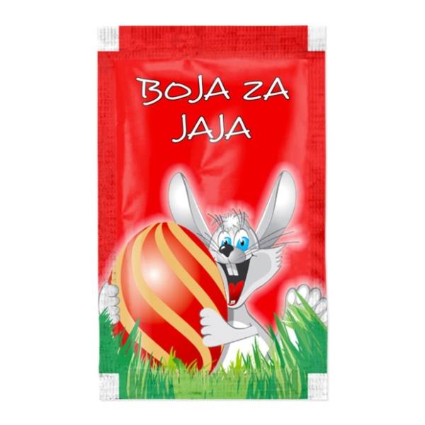 Boja za jaja crvena KGT