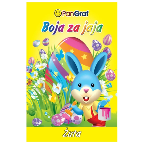 Boja za jaja žuta PANGRAF