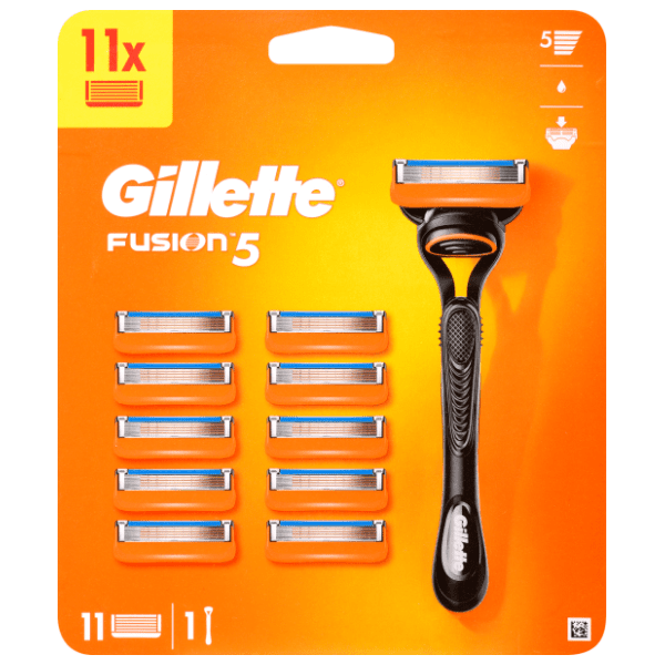 Brijač GILLETTE Fusion 5 1kom + 11 patrona