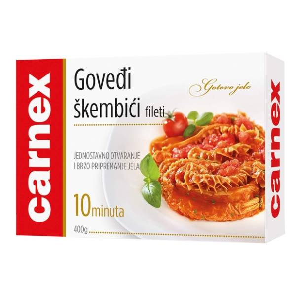 CARNEX Goveđi škembići fileti 400g