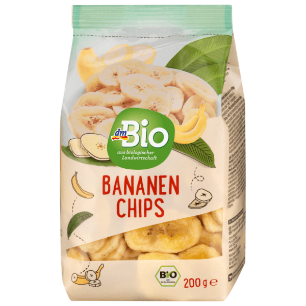 Čips DM BIO organska banana 200g