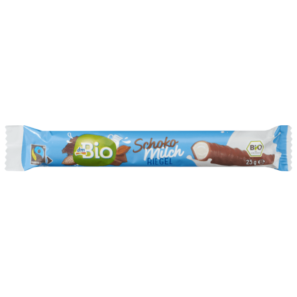 Čokoladica DM BIO sa mlečnim punjenjem organska 23g