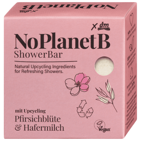 Čvrsti gel NO PLANET B breskva ovseno mleko pirinčani skrob 80g