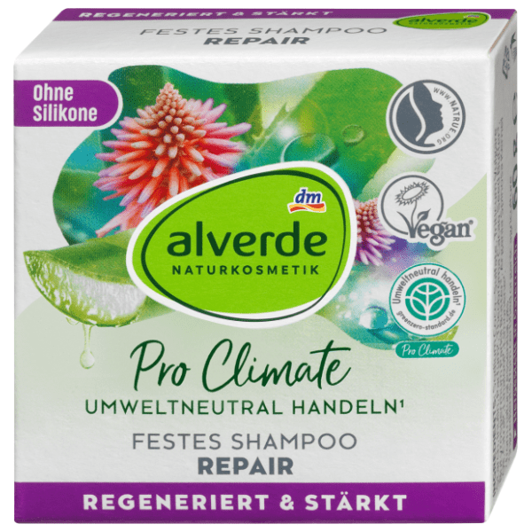 Čvrsti šampon za kosu ALVERDE Repair 60g
