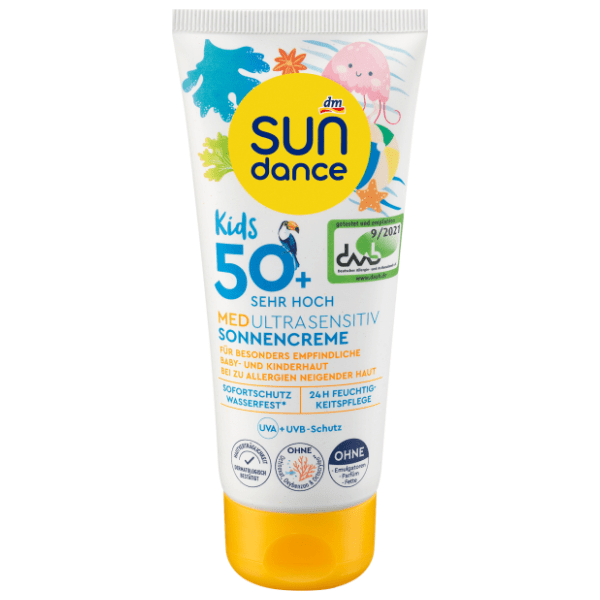 Krema za sunčanje SUNDANCE Kids med ultra sensitiv SPF50+ 100ml