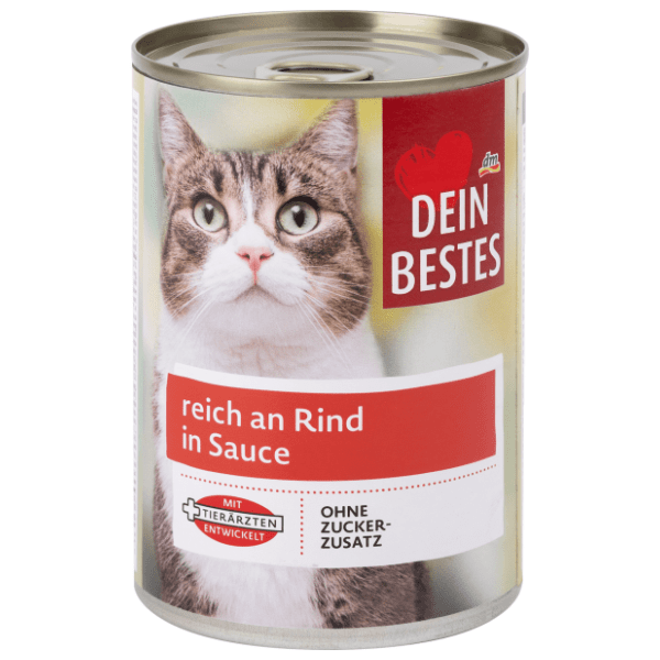 DEIN BESTES hrana za mačke govedina u umaku 415g