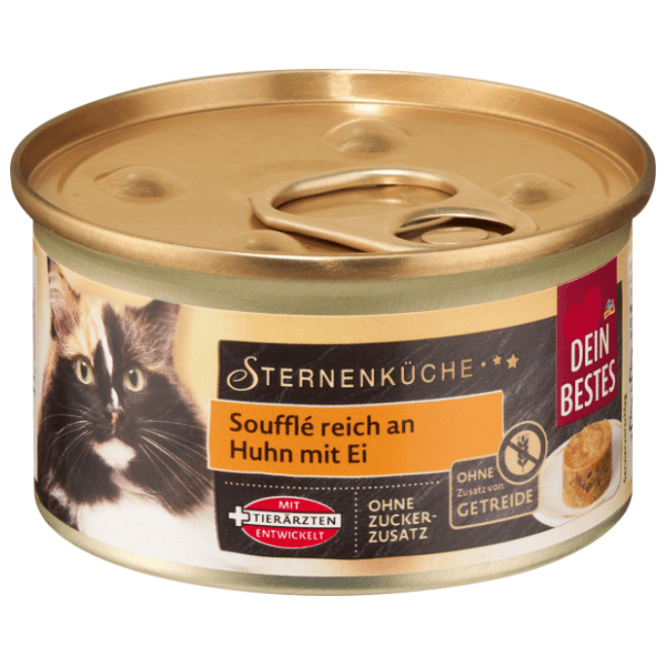 DEIN BESTES hrana za mačke sufle od piletine sa jajima 85g