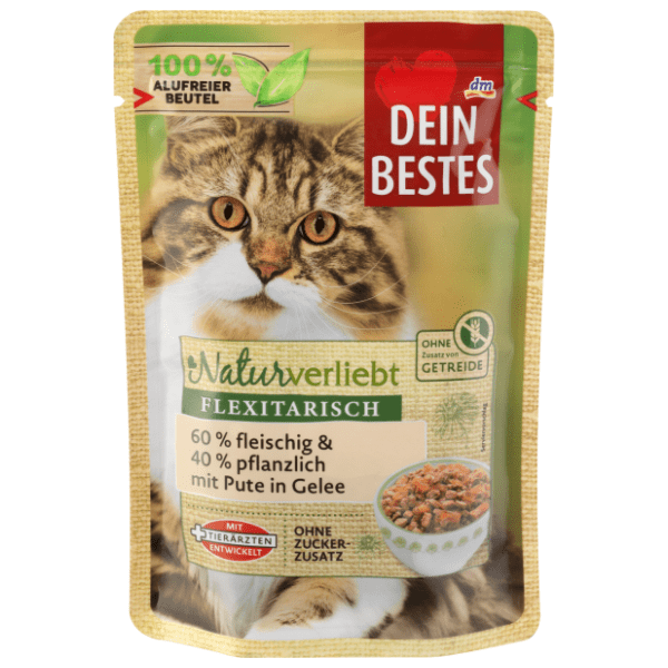 DEIN BESTES Naturverliebt hrana za odrasle mačke ćuretina 100g