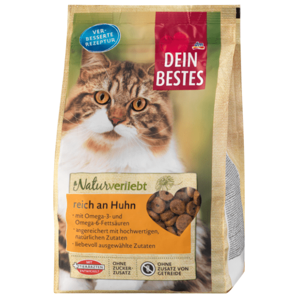 DEIN BESTES Naturverliebt hrana za odrasle mačke piletina 500g