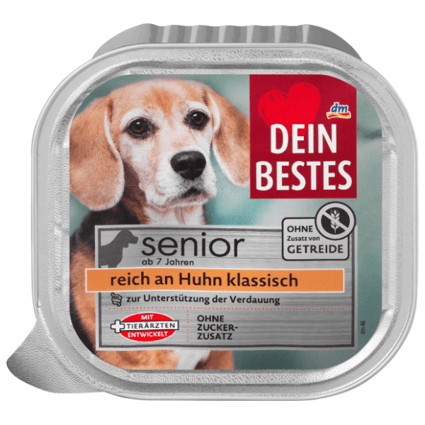 DEIN BESTES Senior hrana za pse piletina i krompir 150g