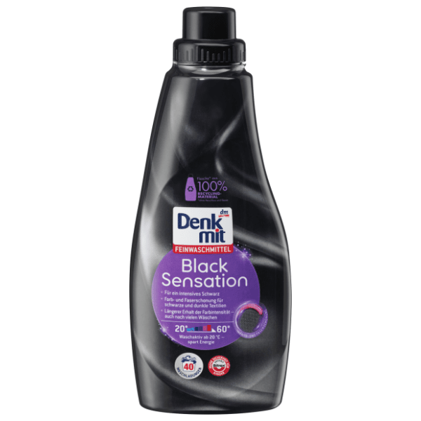 DENKMIT Black sensation tečni deterdžent za veš 40 pranja