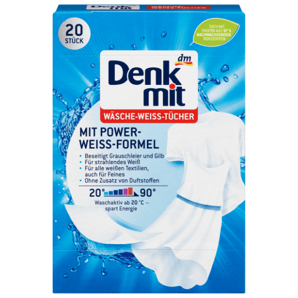 DENKMIT maramice za izbeljivanje veša 20kom