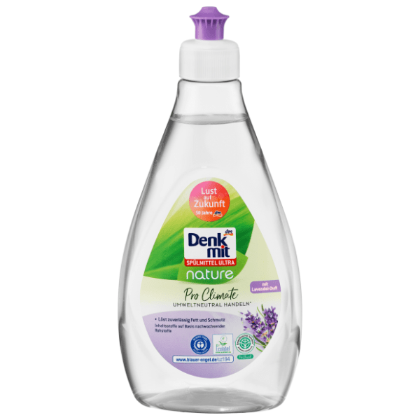 Deterdžent za posuđe DENKMIT Nature pro climate lavanda 500ml