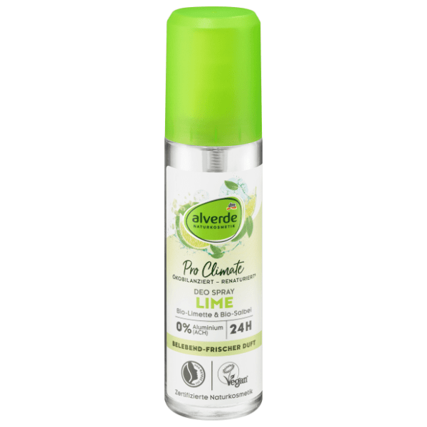 Dezodorans ALVERDE Pro climate organska limeta i žalfija 75ml