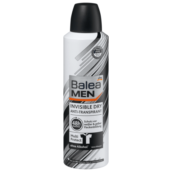 Dezodorans BALEA MEN Invisible dry anti-transpirant 200ml