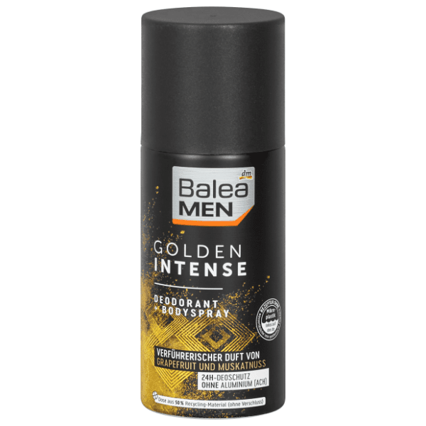 Dezodorans BALEA MEN Golden intense 150ml