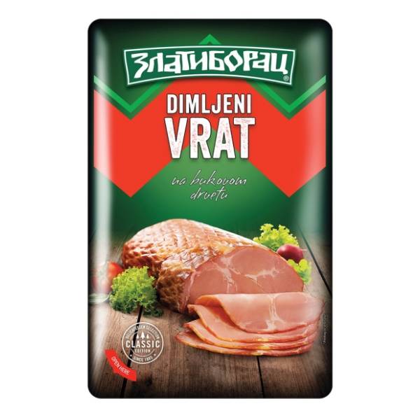 Dimljeni vrat ZLATIBORAC 125g