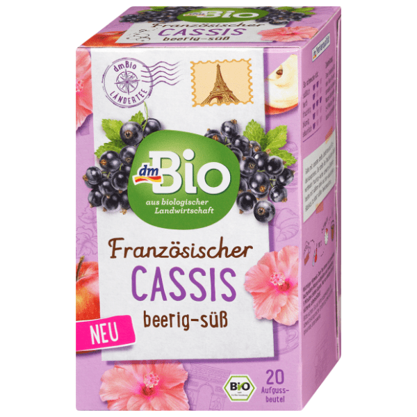 DM BIO Francuski čaj cassis 40g