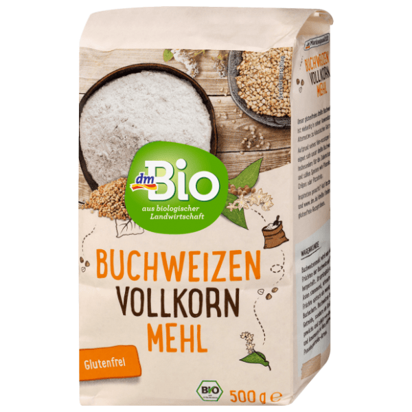 DM BIO integralno heljdino brašno organsko 500g