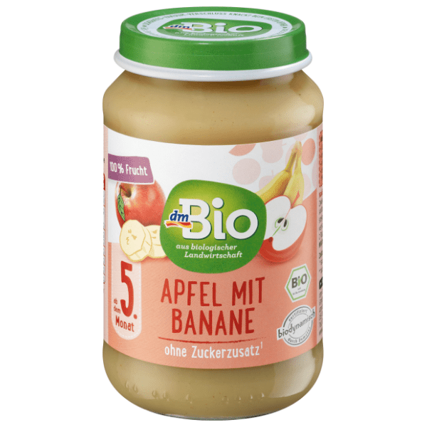 DM BIO kašica jabuka banana 190g	