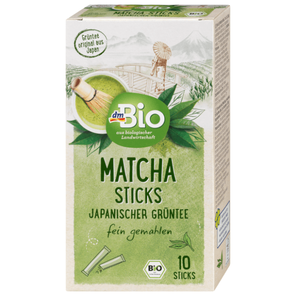 DM BIO zeleni čaj japanski matcha 20g