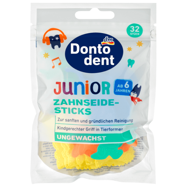 DONTODENT dečiji konac za zube na štapiću 32kom