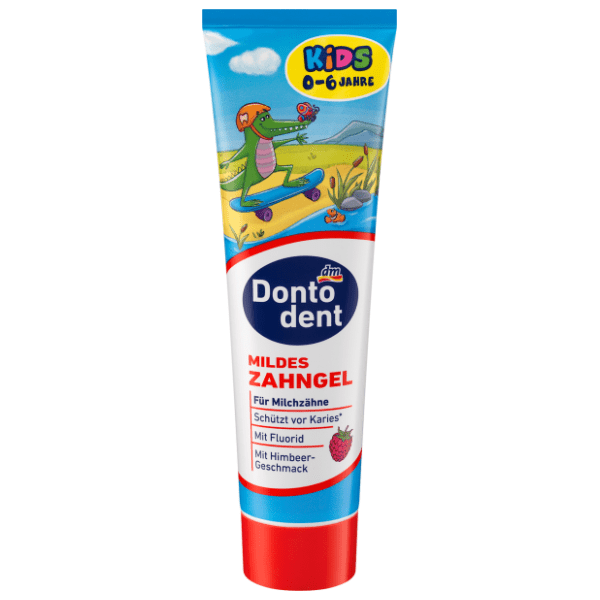 DONTODENT Kids dečija pasta za zube 0-6g 100ml