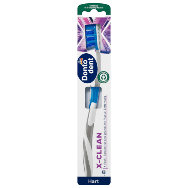 DONTODENT X-Clean četkica za zube tvrda 1kom (više vrsta)