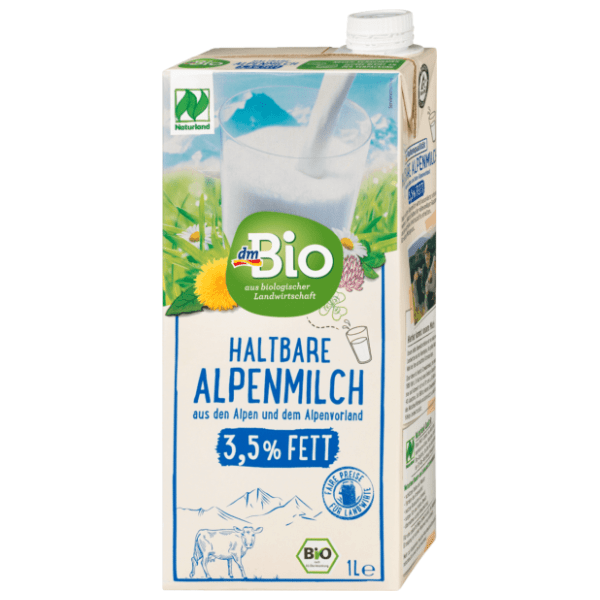 Dugotrajno mleko DM BIO alpsko organsko 3,5%mm 1l