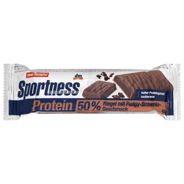 Energetska štanglica SPORTNESS Fudgy brownie 45g