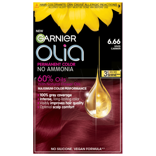 GARNIER Olia farba za kosu 6.66 vivid red