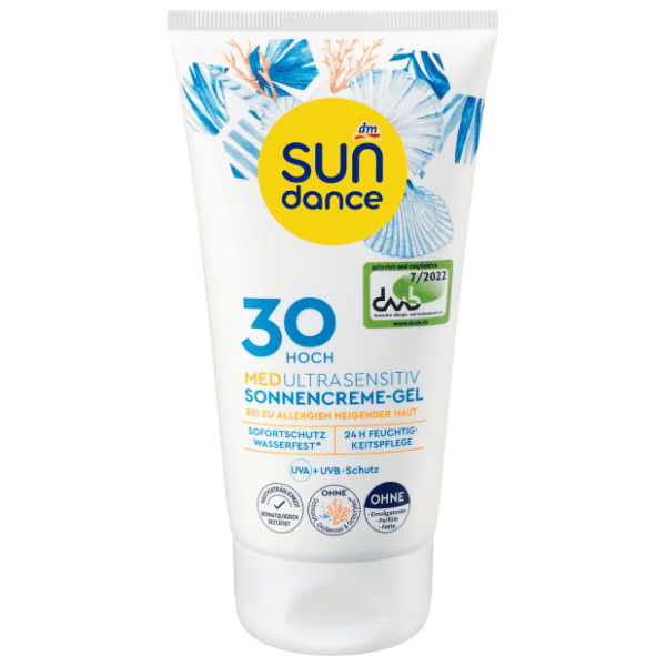 Gel krema za sunčanje SUNDANCE Med ultra sensitive SPF30 150ml