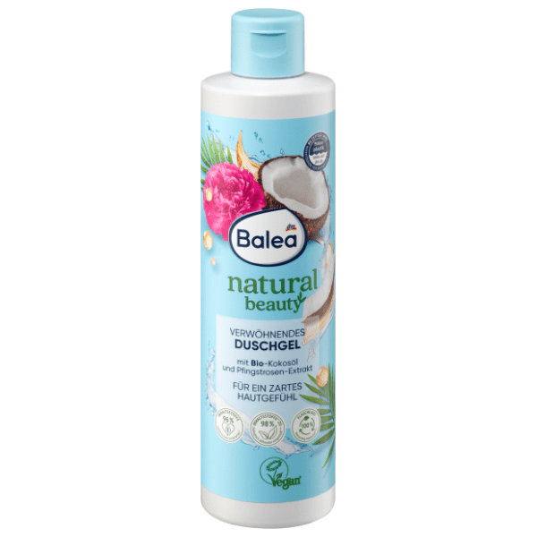 Gel za tuširanje BALEA Natural beauty kokos i božur 250ml