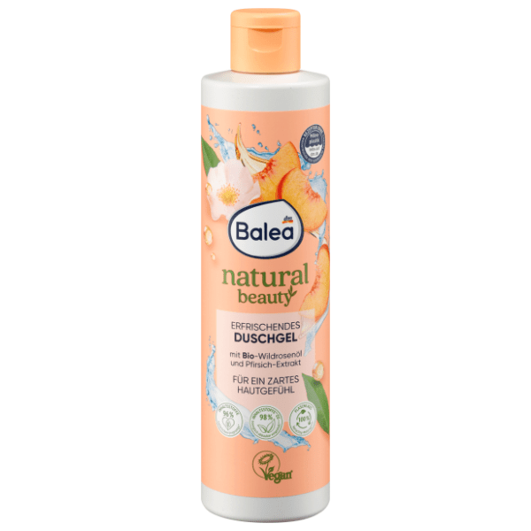 Gel za tuširanje BALEA Natural beauty šipak i breskva 250ml