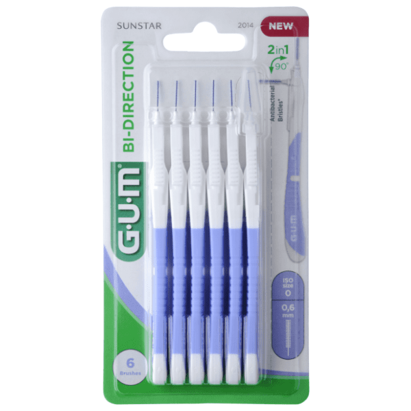 GUM ISO 2 Bi direction interdentalna četkica 6kom
