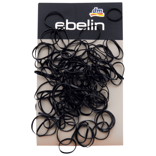 Gumica za kosu EBELIN mini crna 250kom