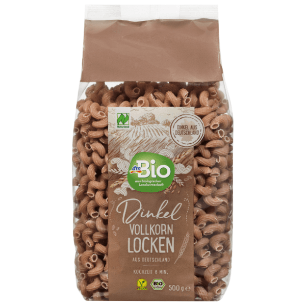 Integralna testenina DM BIO od spelte spirale 500g