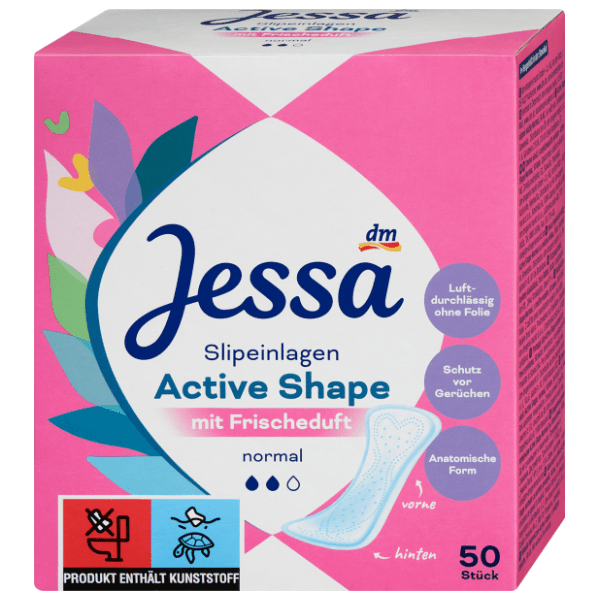 JESSA Active shape dnevni ulošci sa mirisom normal 50kom