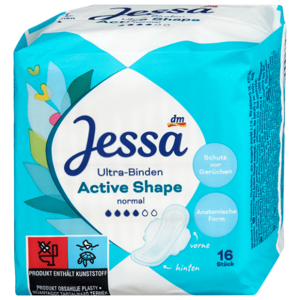JESSA Ultra active shape ulošci normal 16kom