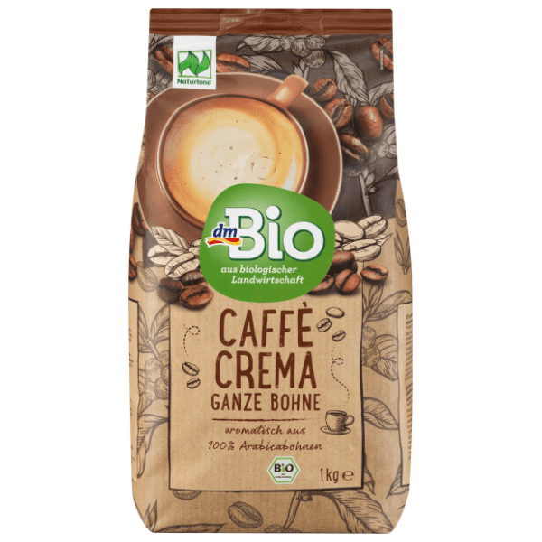Kafa DM BIO kremasta celo zrno 1kg